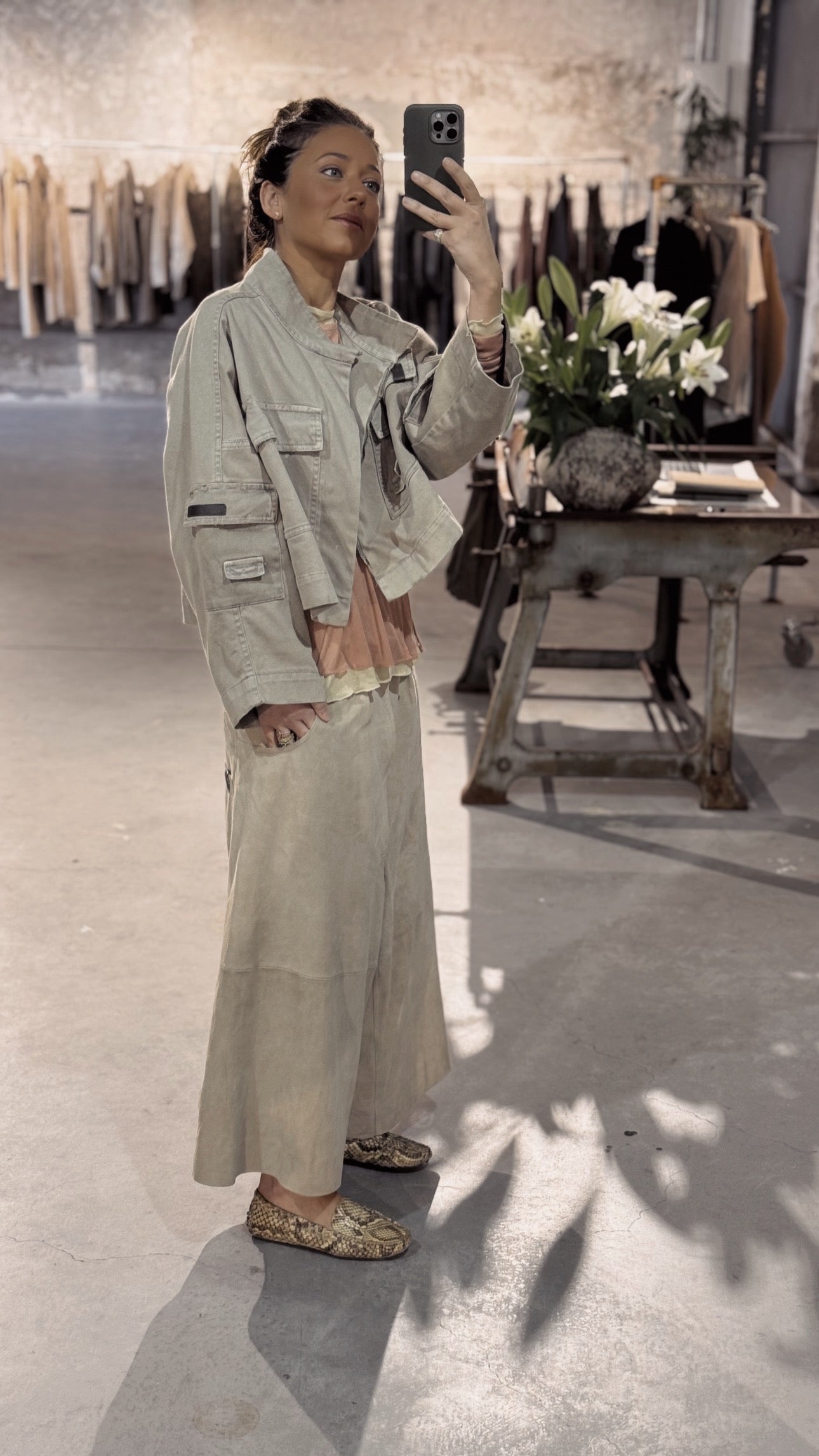 Billi suede pants