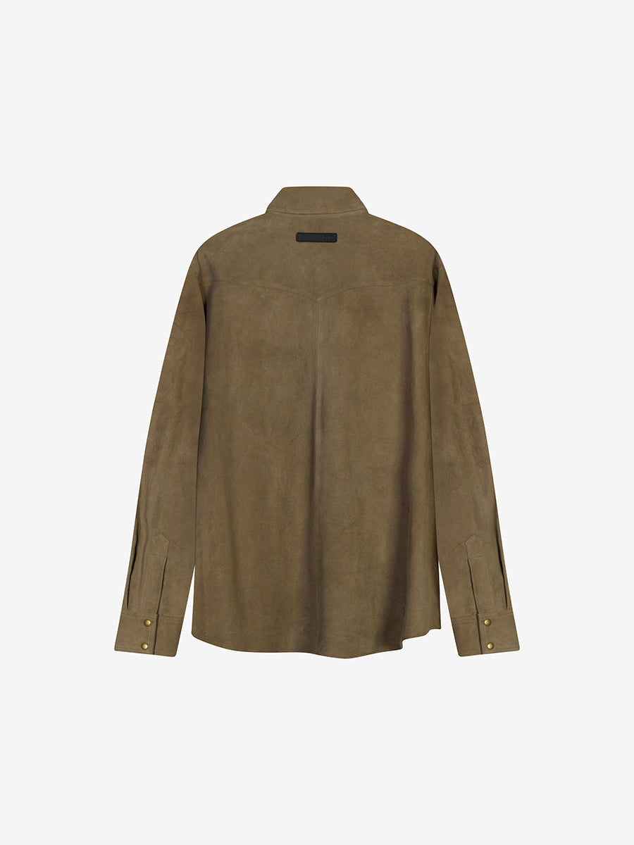 Bobbie suede shirt