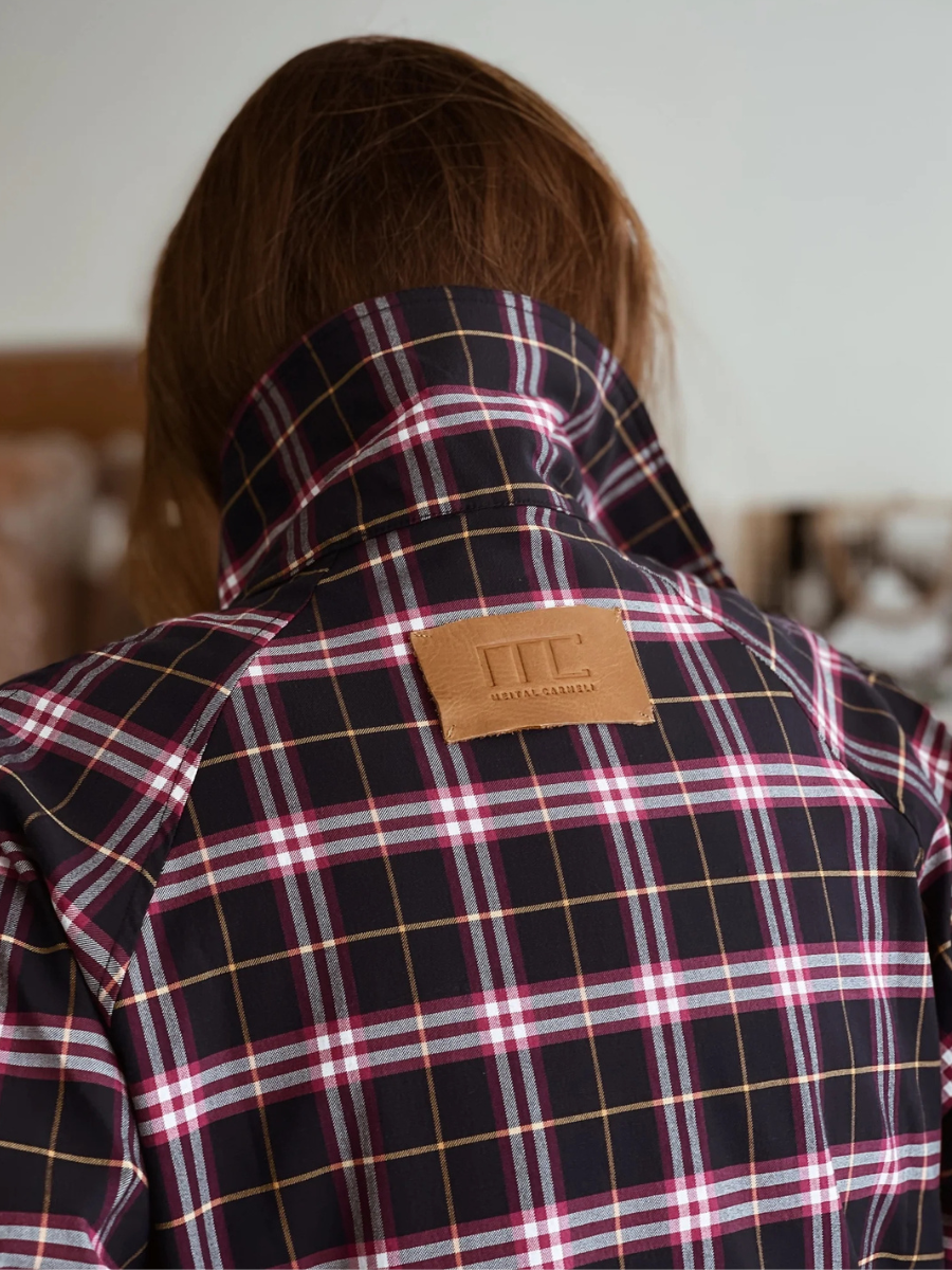 Savile trench coat