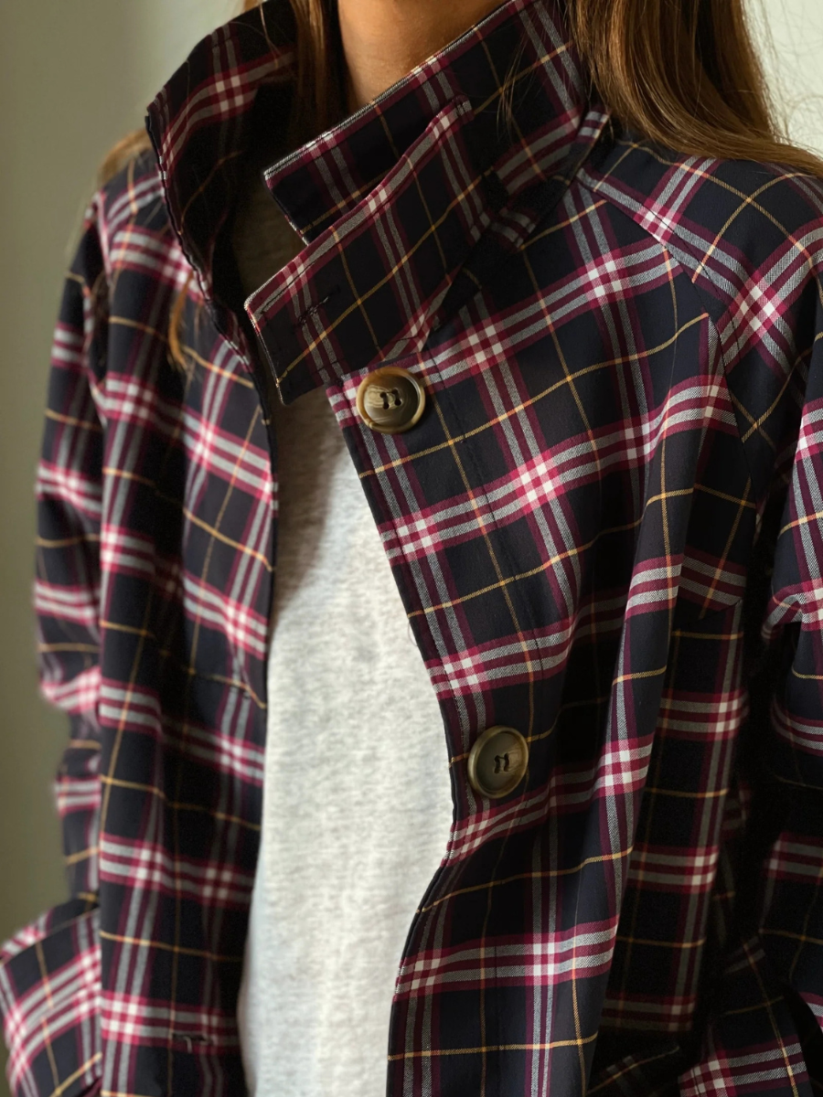 Savile trench coat