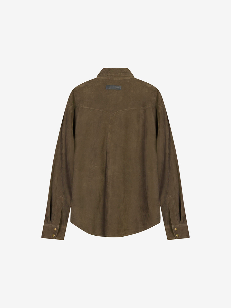 Bobbie suede shirt