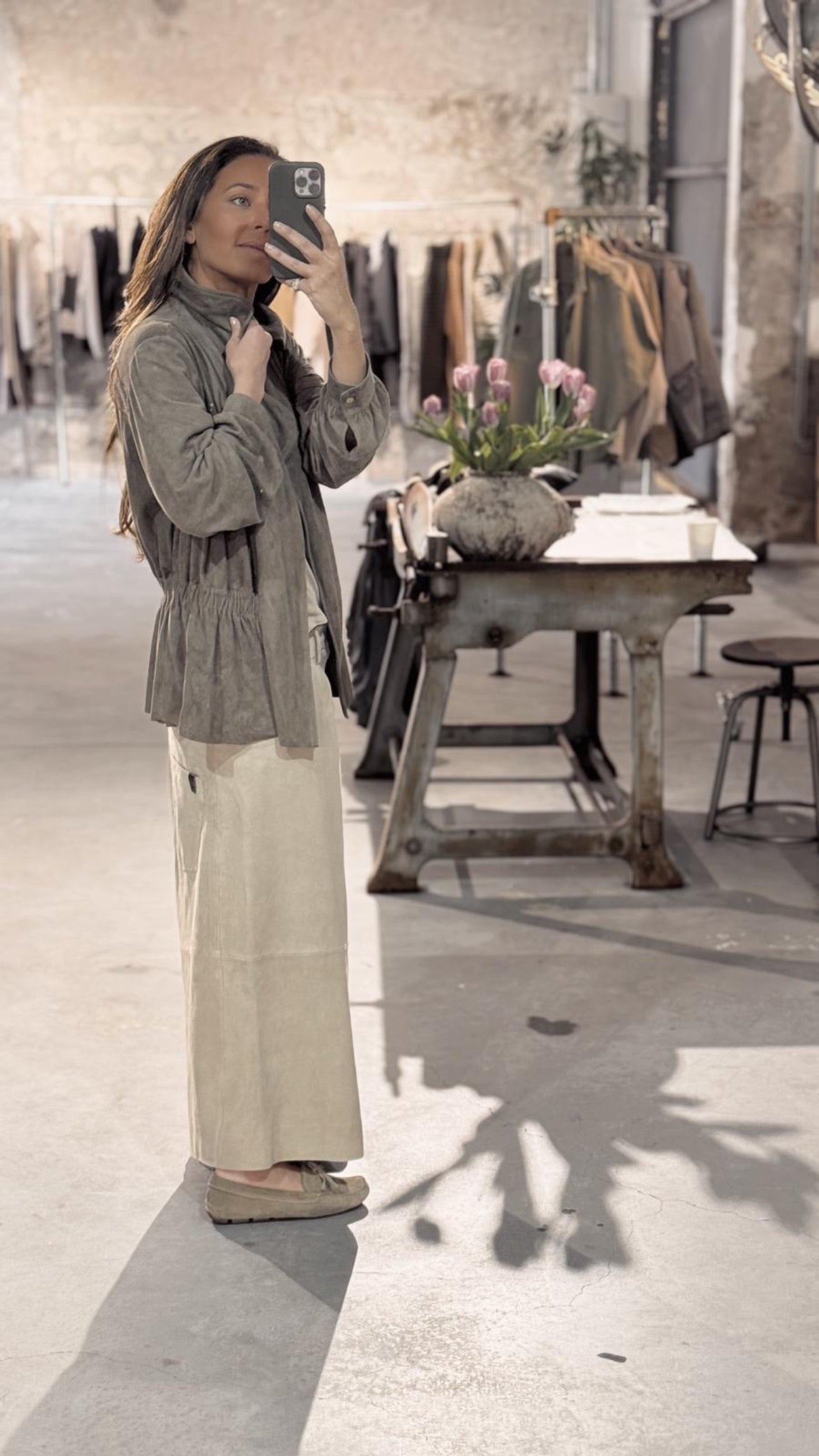 Billi suede pants
