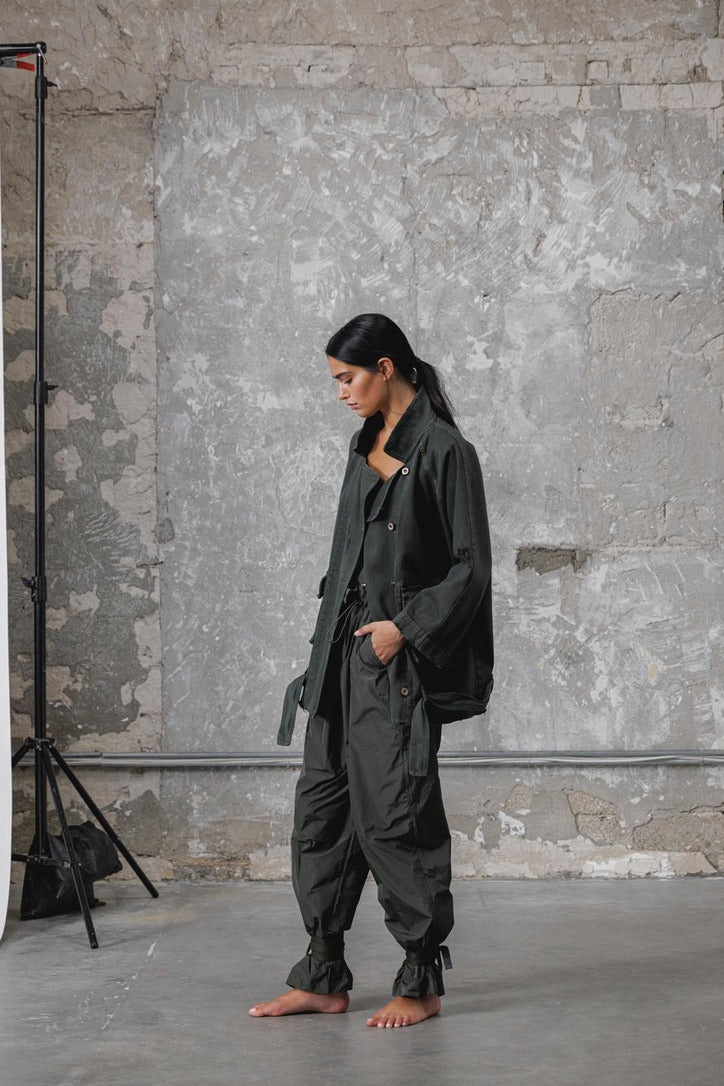 Ash Nylon Pants