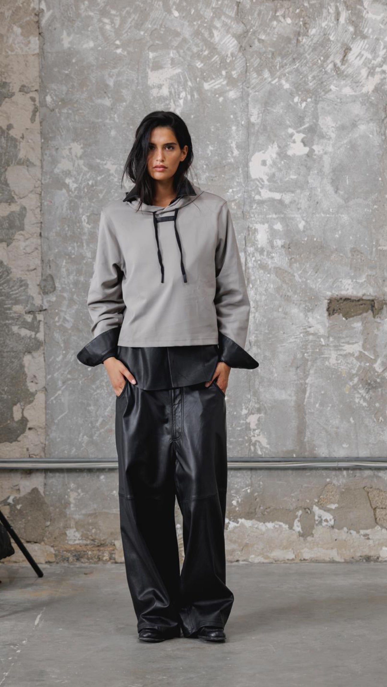 Jackei leather pants