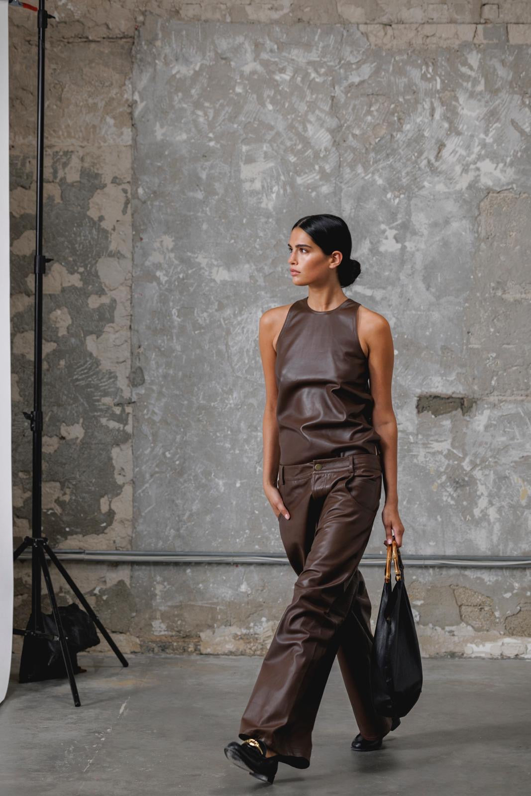 Jackei leather pants