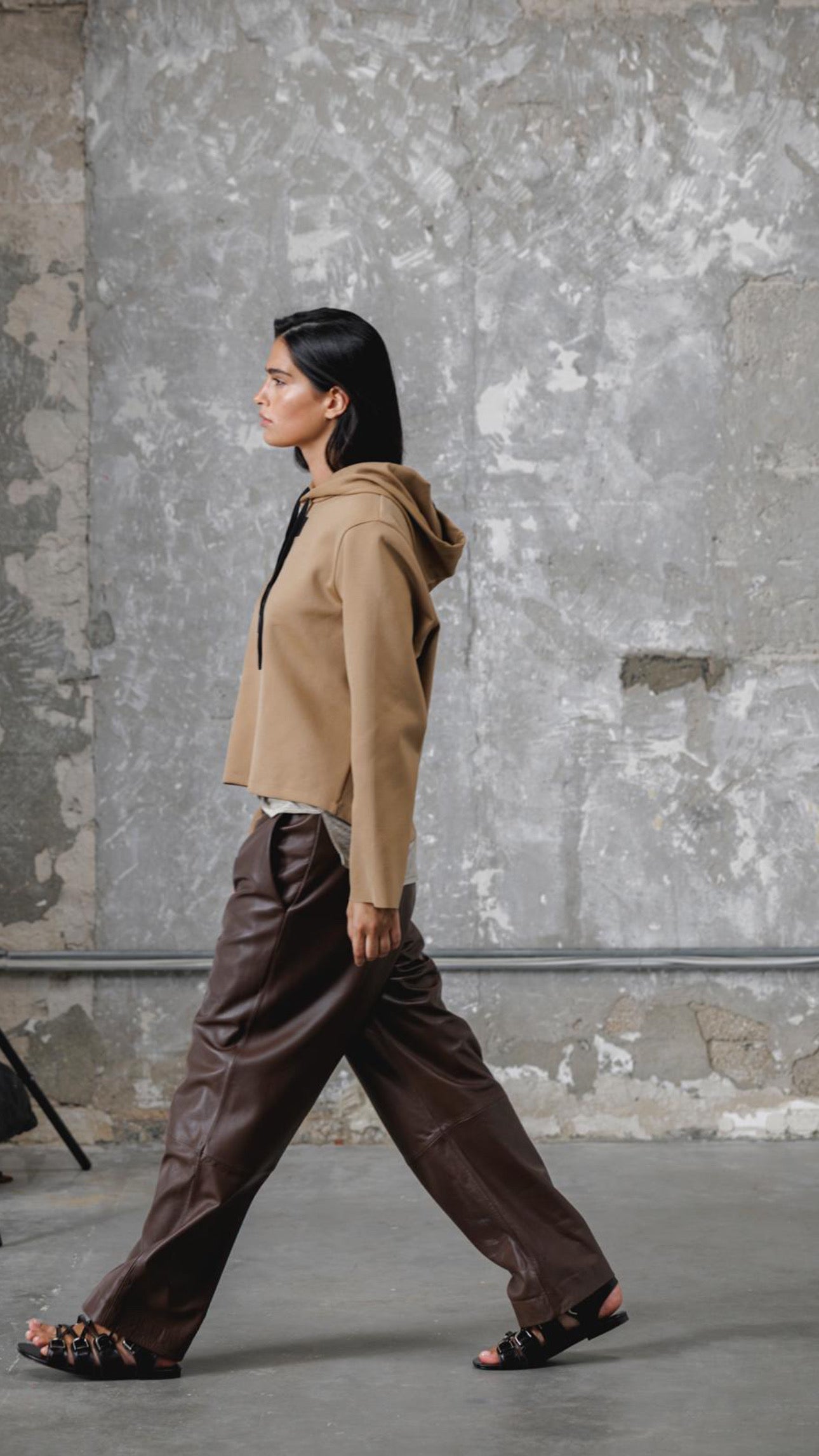 Lara leather pants