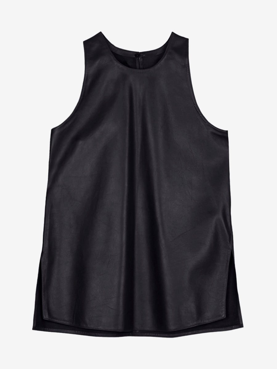 Joe leather top