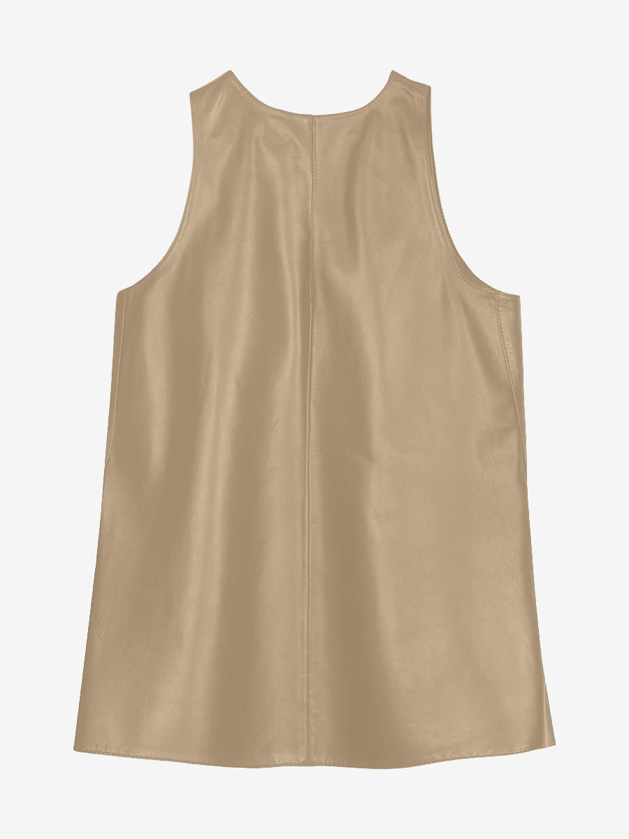 Joe leather top