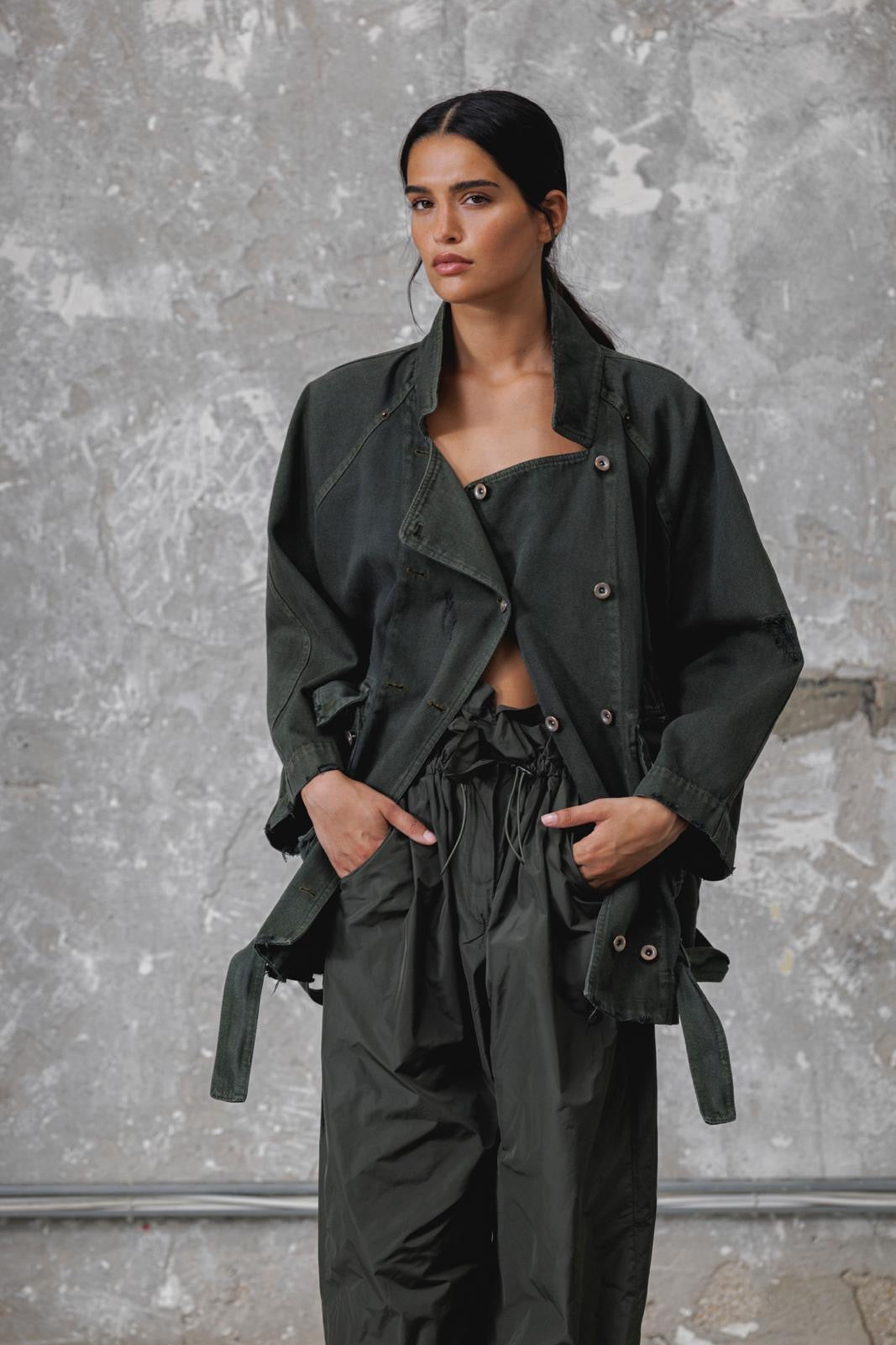 Ash Nylon Pants