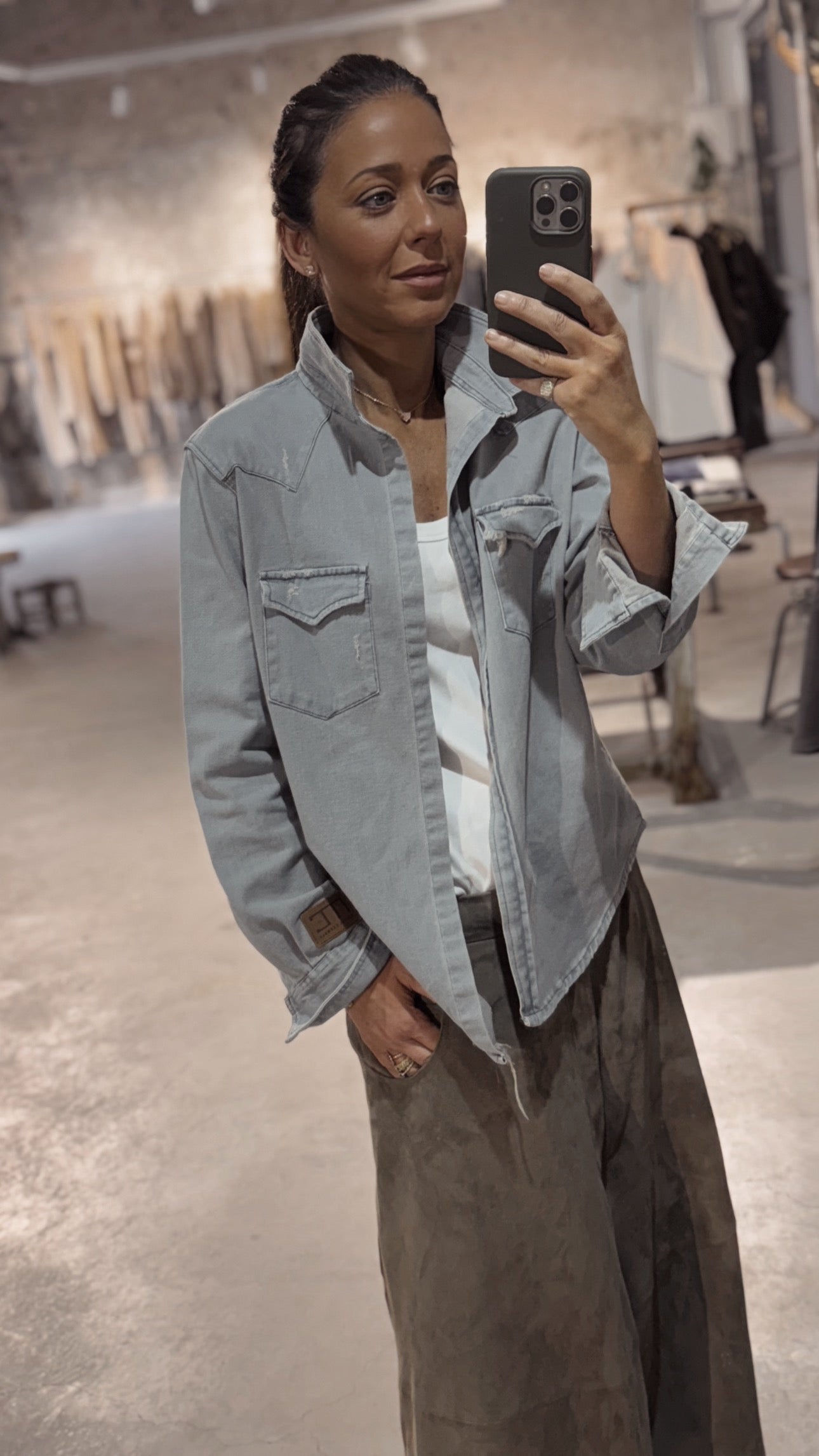 Dustlight jeans shirt
