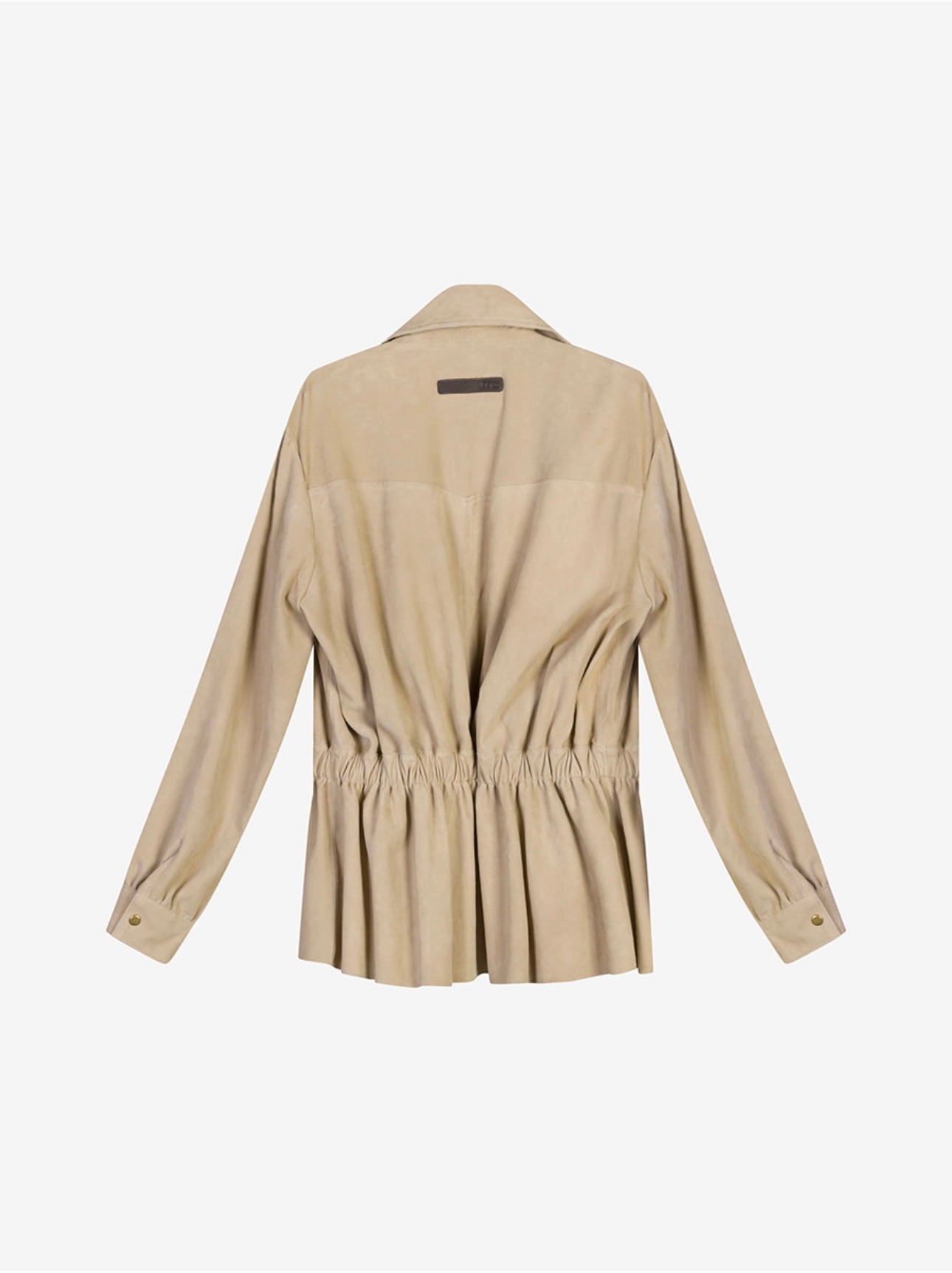 Lossy suede jacket