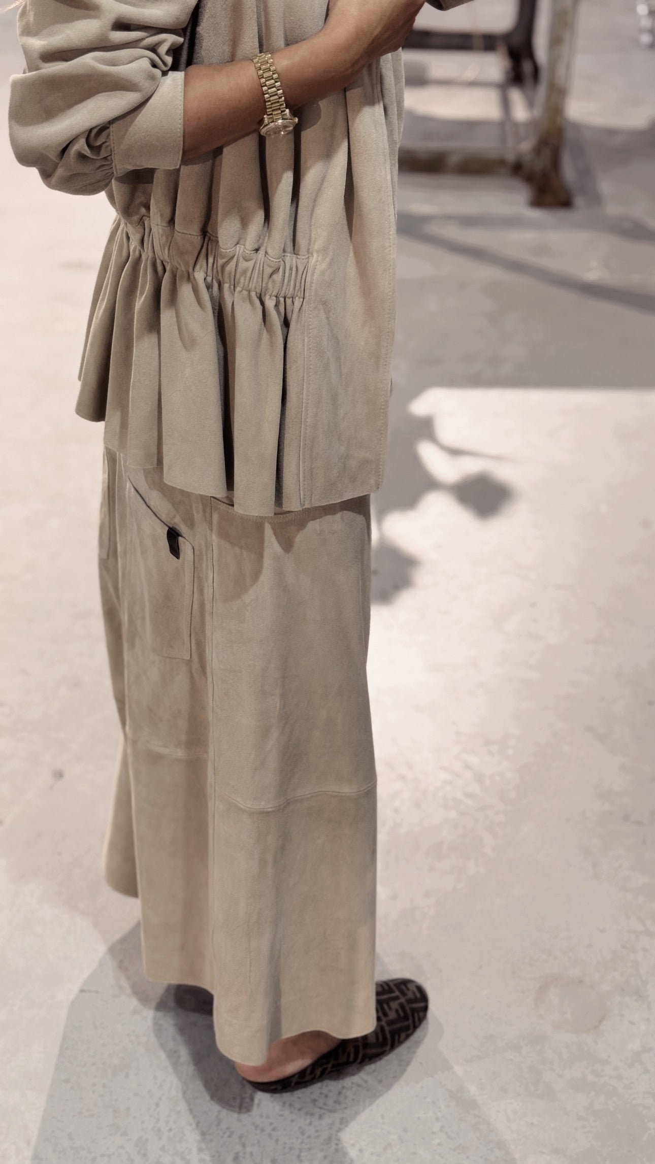 Billi suede pants