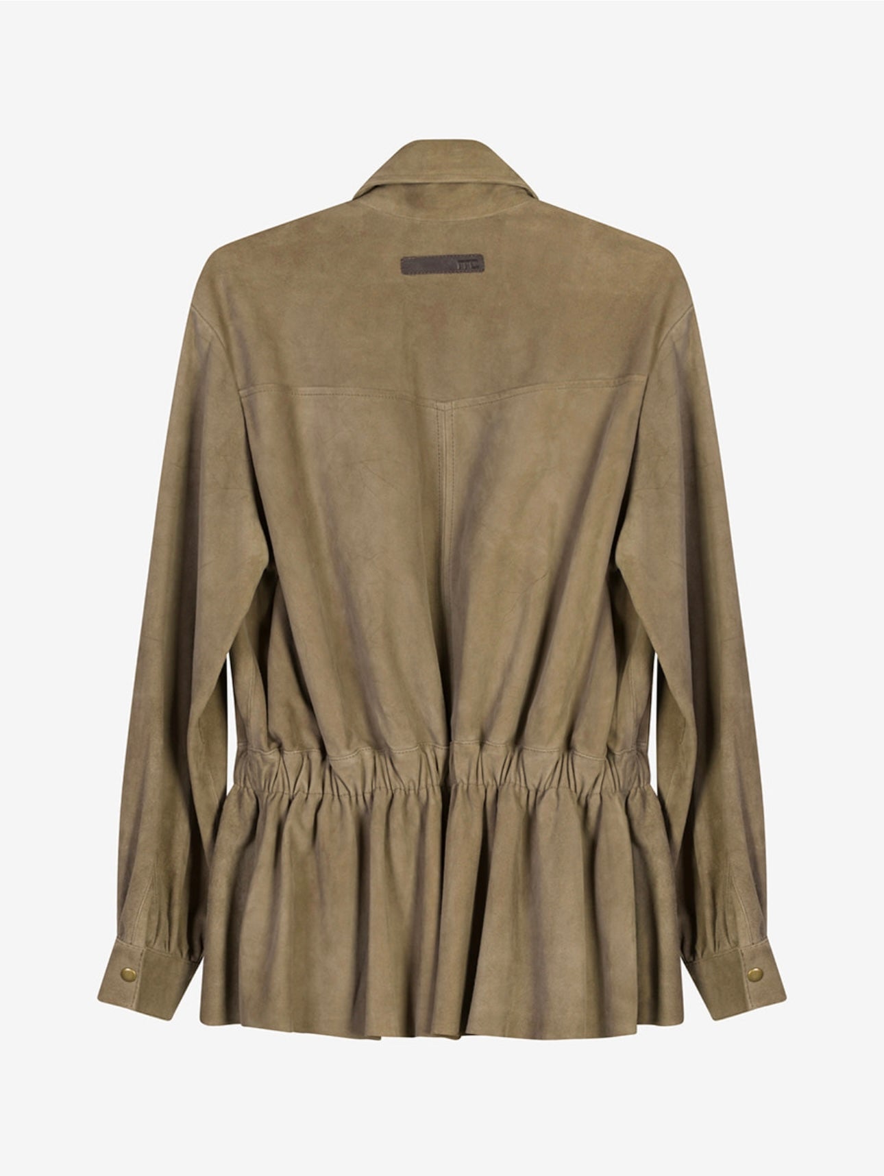 Lossy suede jacket